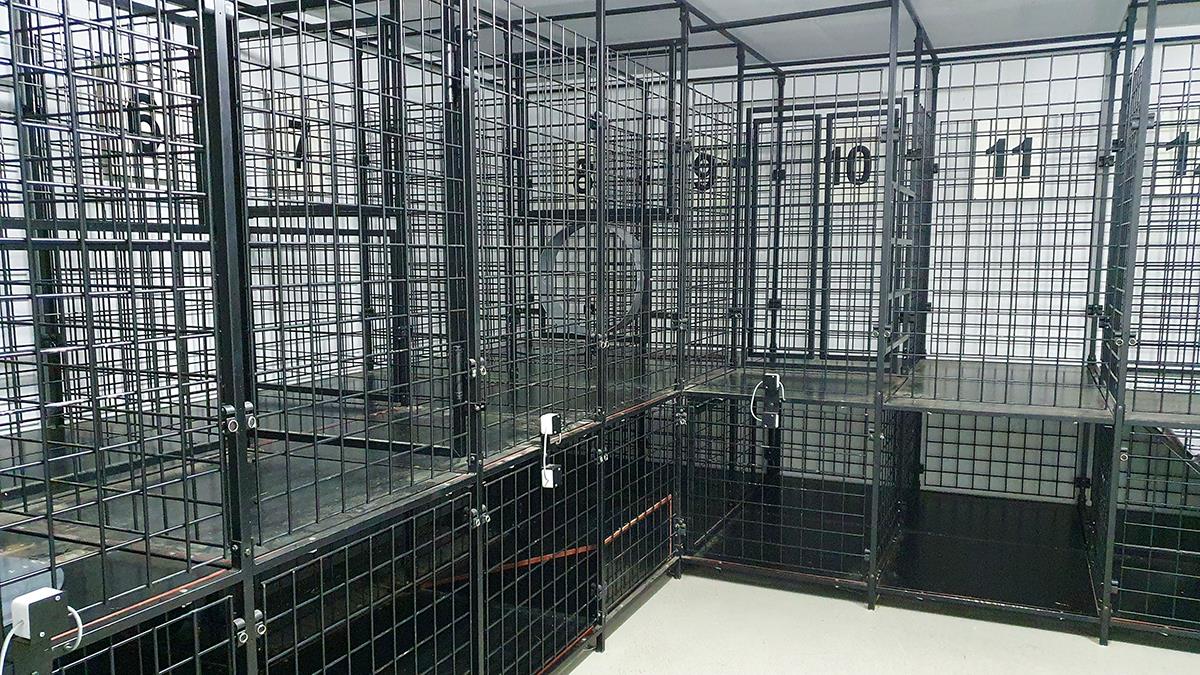 Atemschutzübungsanlage - Kriechstrecke 2