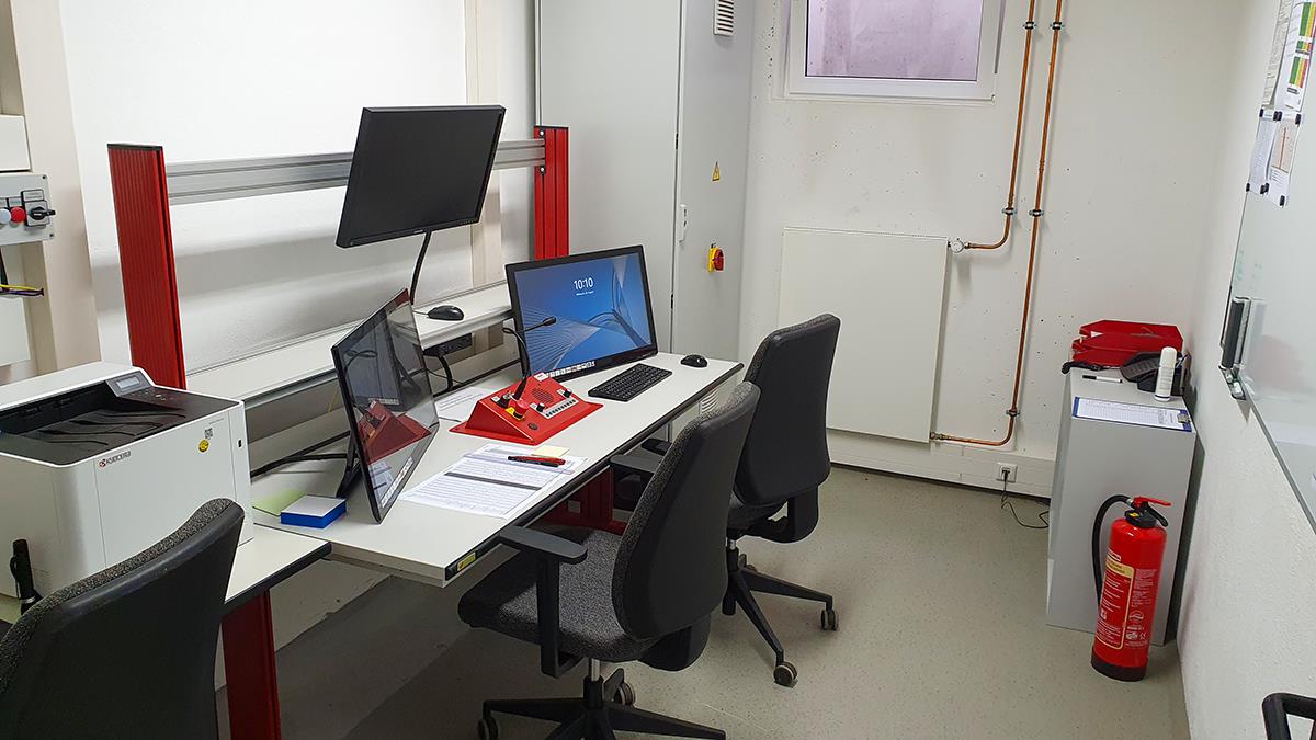 Atemschutzübungsanlage - Leitstand 2